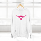 Three-Panel Fleece Hoodie