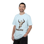 Rodeo King T-Shirt — Western Bull Skull Graphic Tee