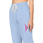 Skull & Roses Sweatpants — Dark Grey Graphic Joggers