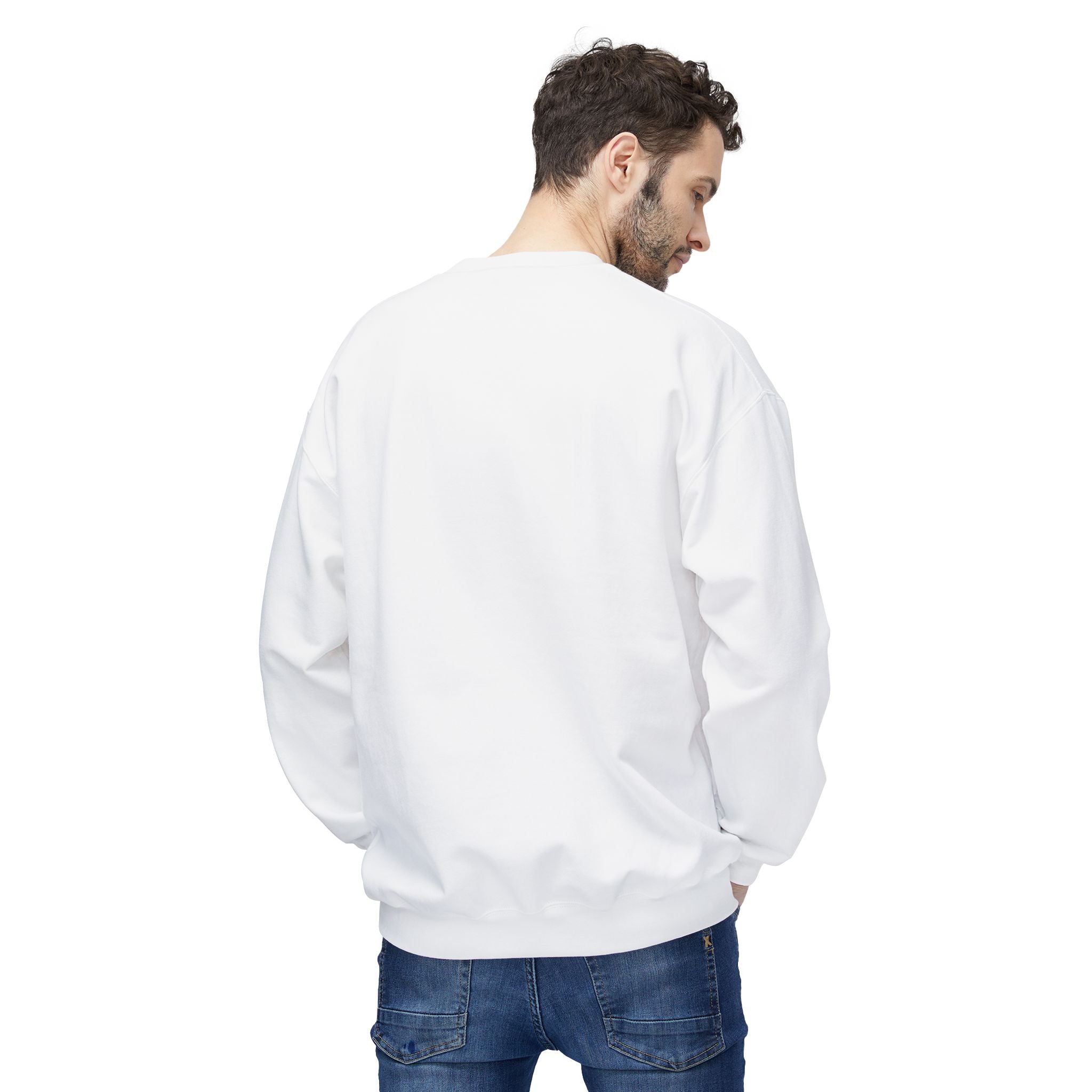 Longhorn Crest Crewneck Sweatshirt — Minimal Western Bull Logo