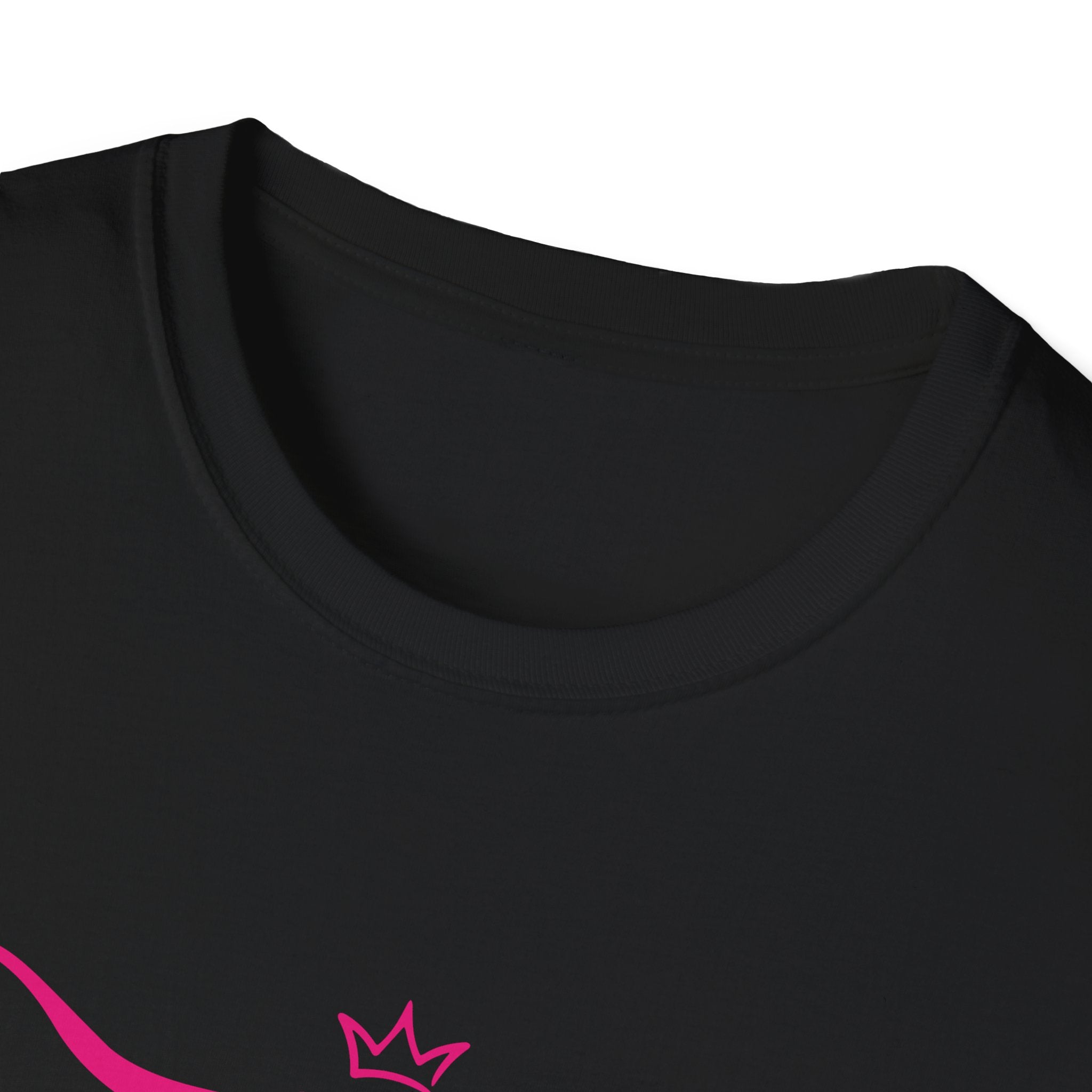 Longhorn Crown Graphic Tee — Pink Bull Logo Women's Casual T‑Shirt