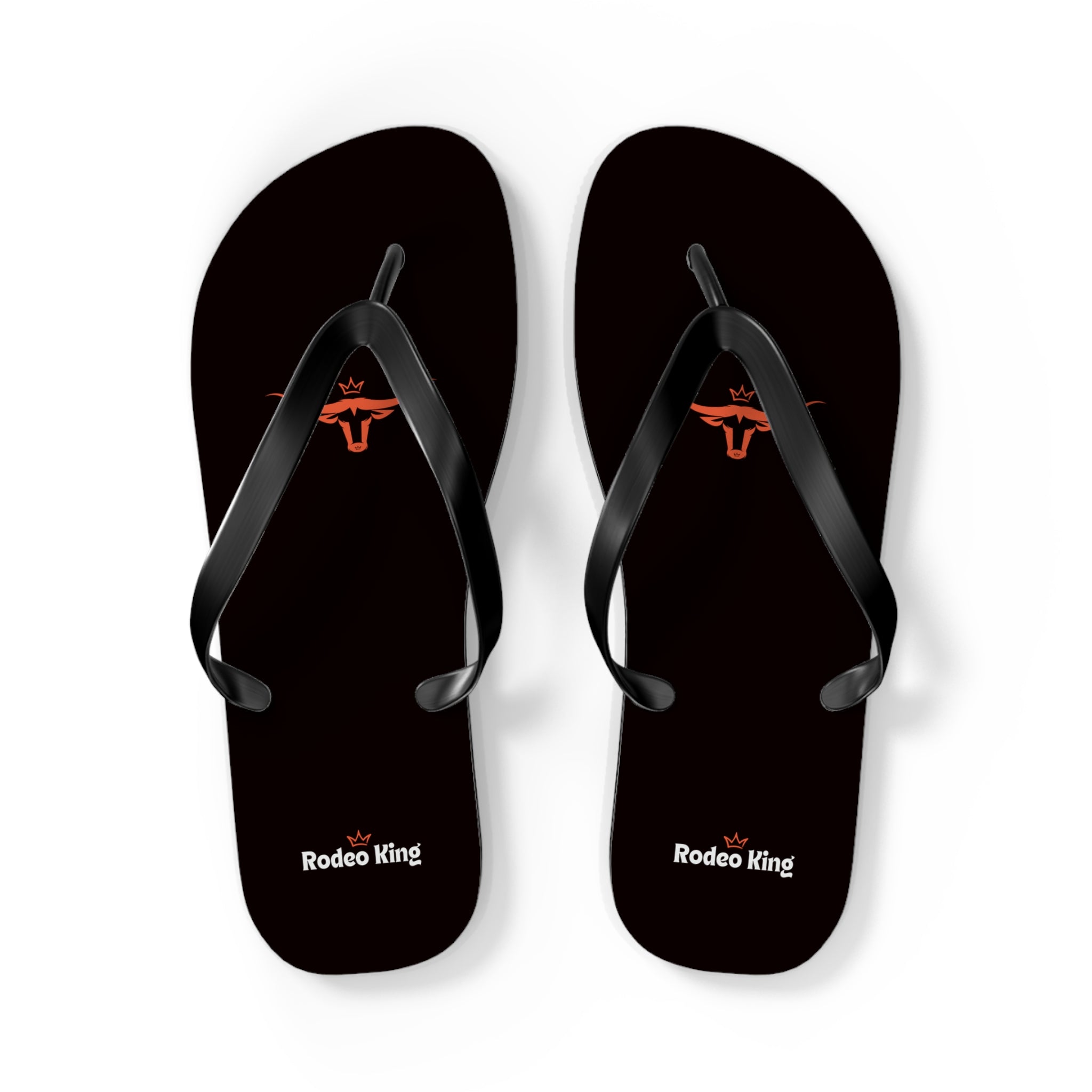 Rodeo King Longhorn Flip Flops