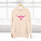 Three-Panel Fleece Hoodie