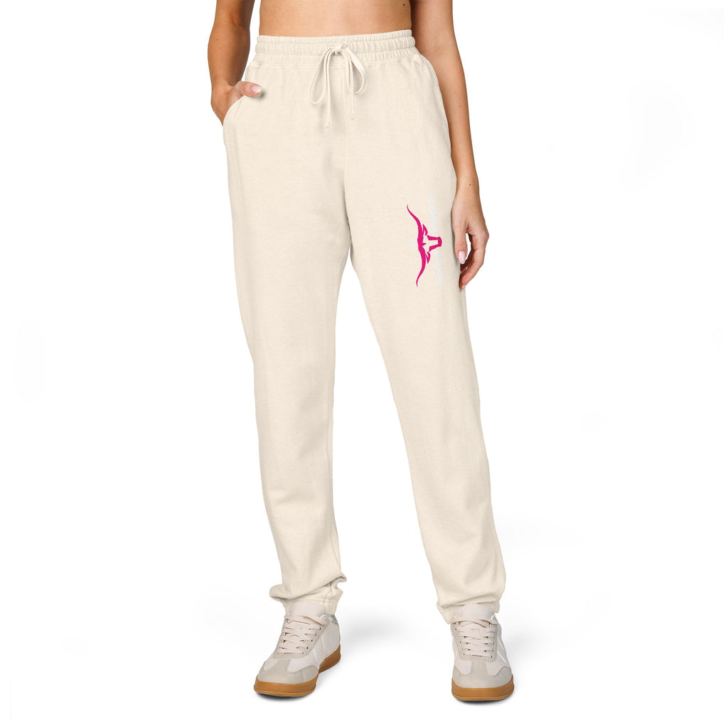 Skull & Roses Sweatpants — Dark Grey Graphic Joggers