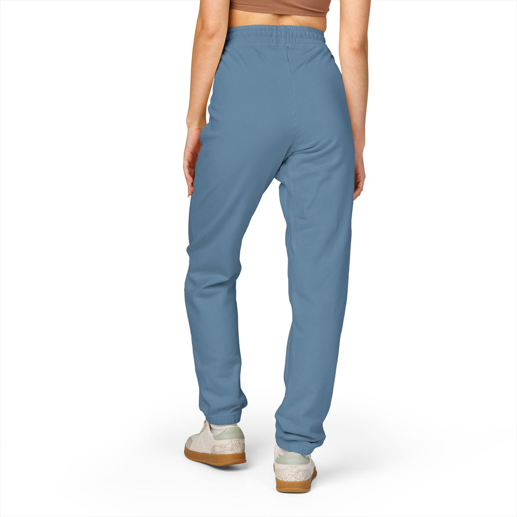 Skull & Roses Sweatpants — Dark Grey Graphic Joggers