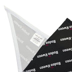 Rodeo Kween Pet Bandana — Black Repeating Logo Dog & Cat Scarf