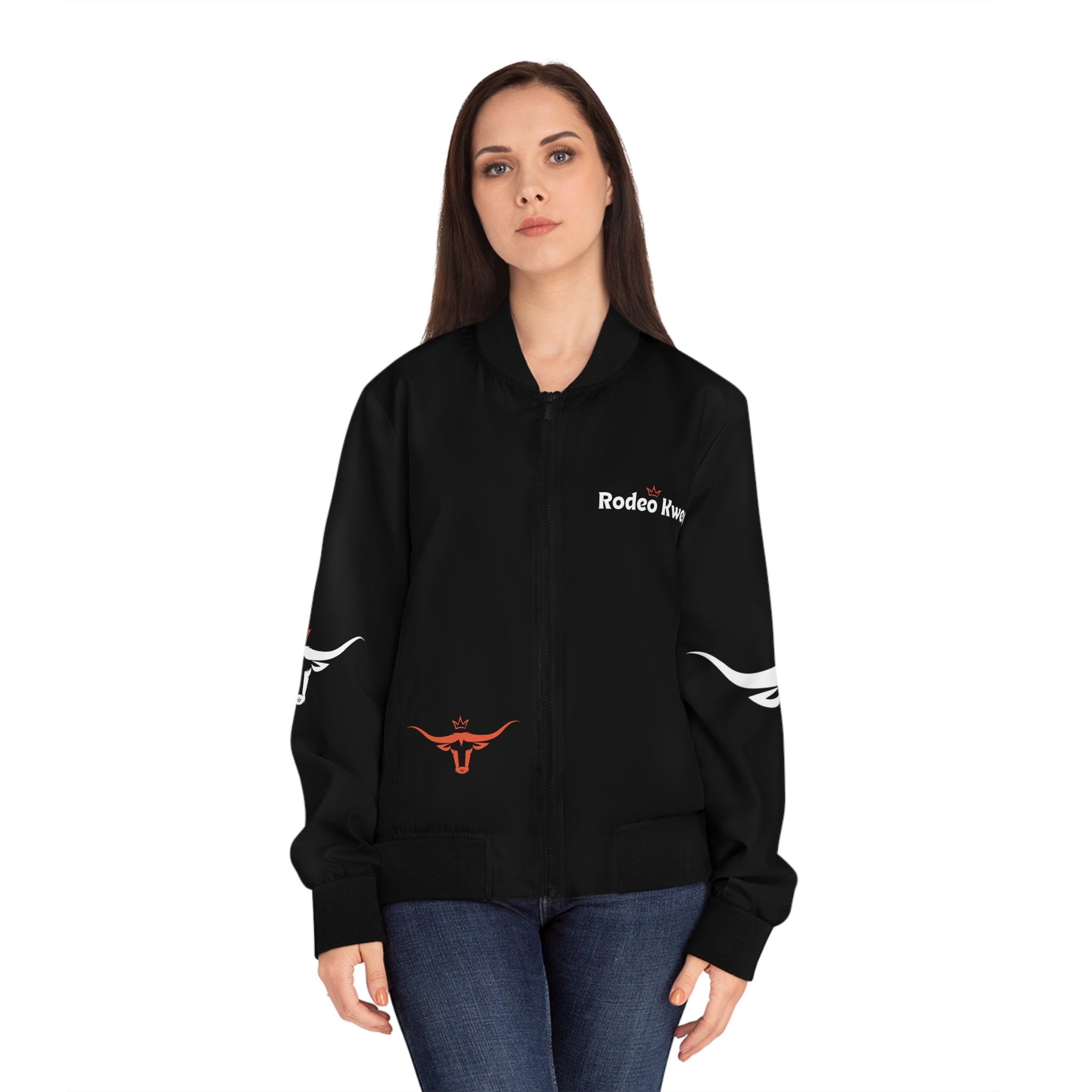 Rodeo Kween Bomber Jacket — Women's Western Cowgirl Jacket