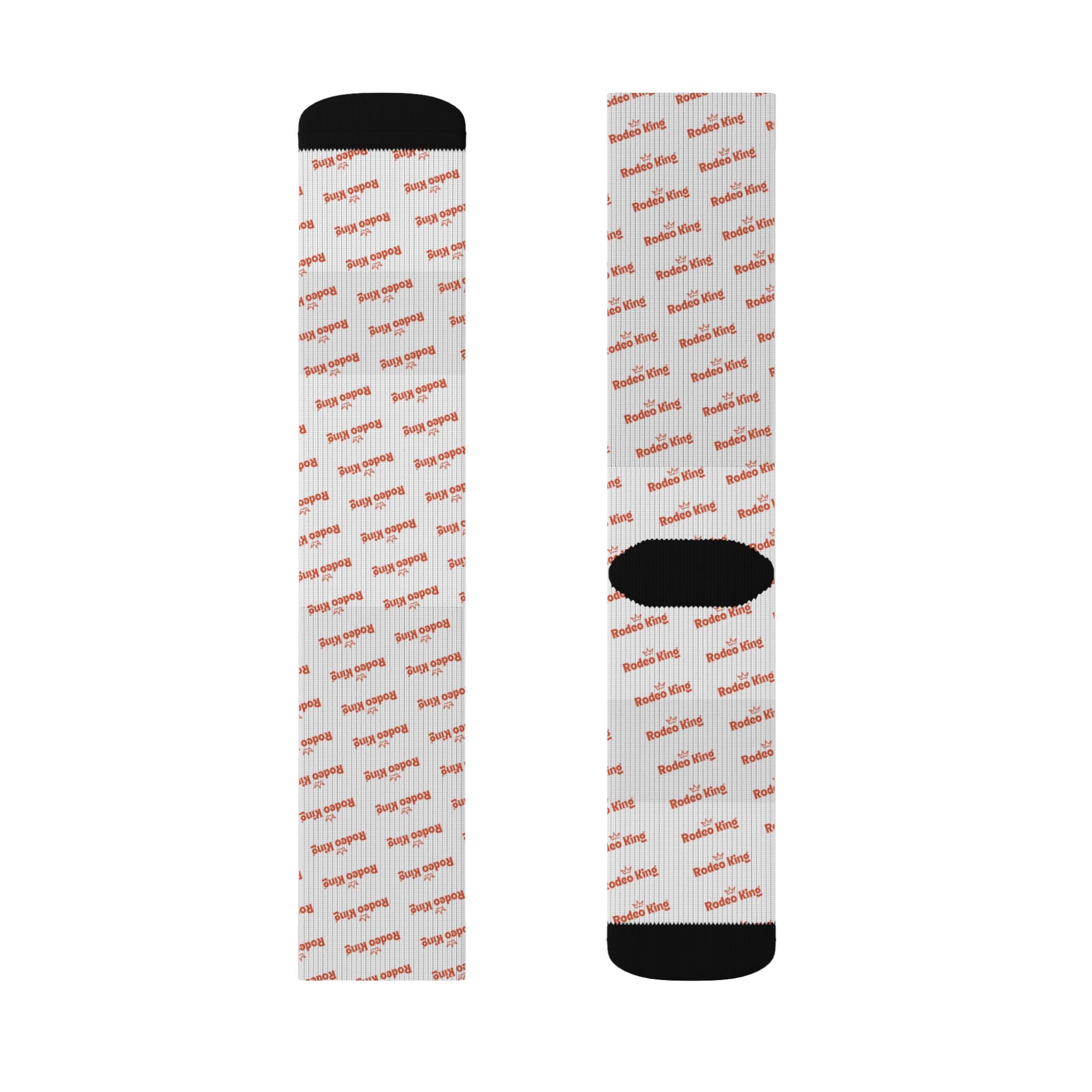 Abstract Coral Dash Sublimation Socks — Lightweight All-Over Print Crew Socks