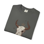 Rodeo King T-Shirt — Western Bull Skull Graphic Tee