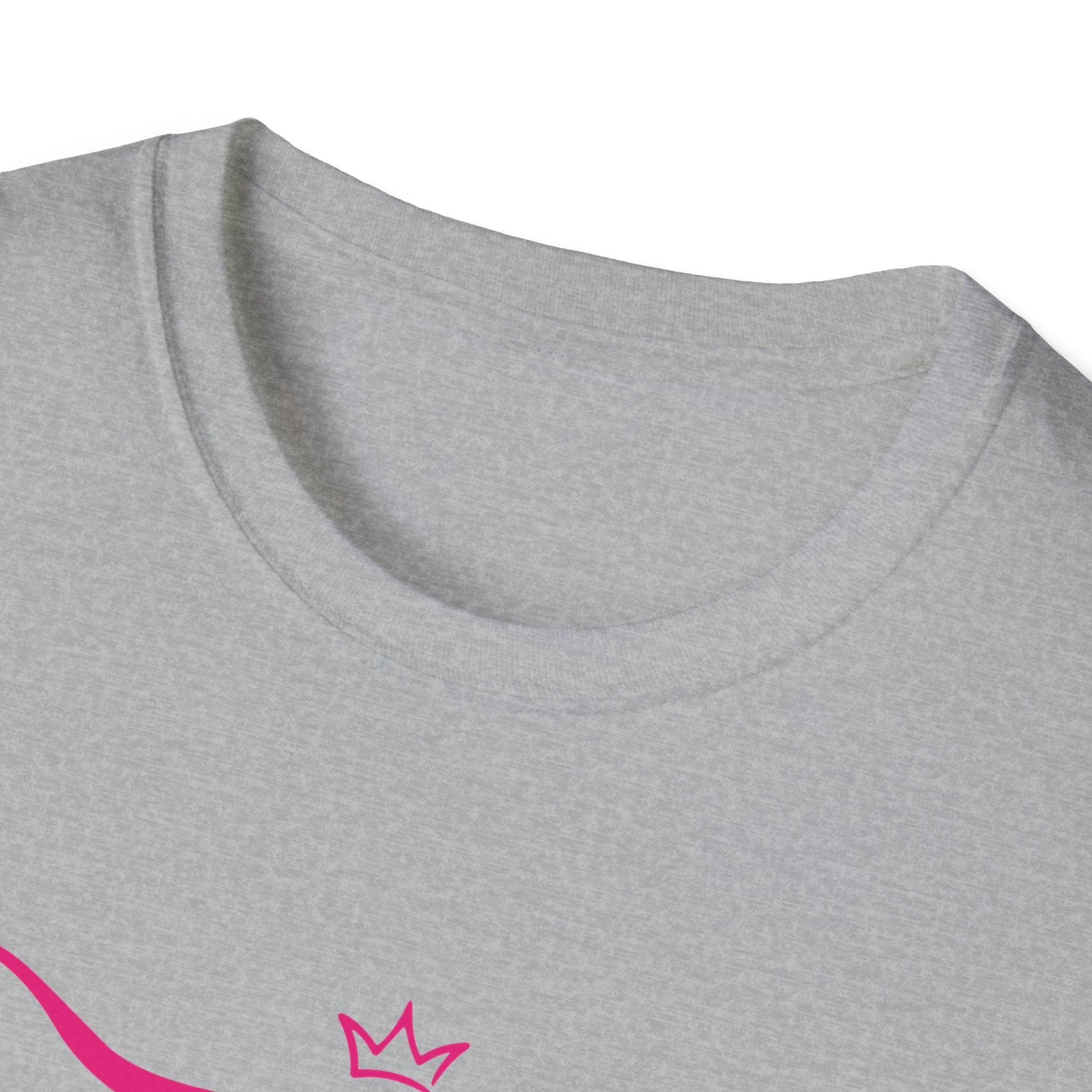 Longhorn Crown Graphic Tee — Pink Bull Logo Women's Casual T‑Shirt