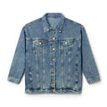 Denim Jacket — Embroidered Longhorn 'Rodeo Western' Back Logo