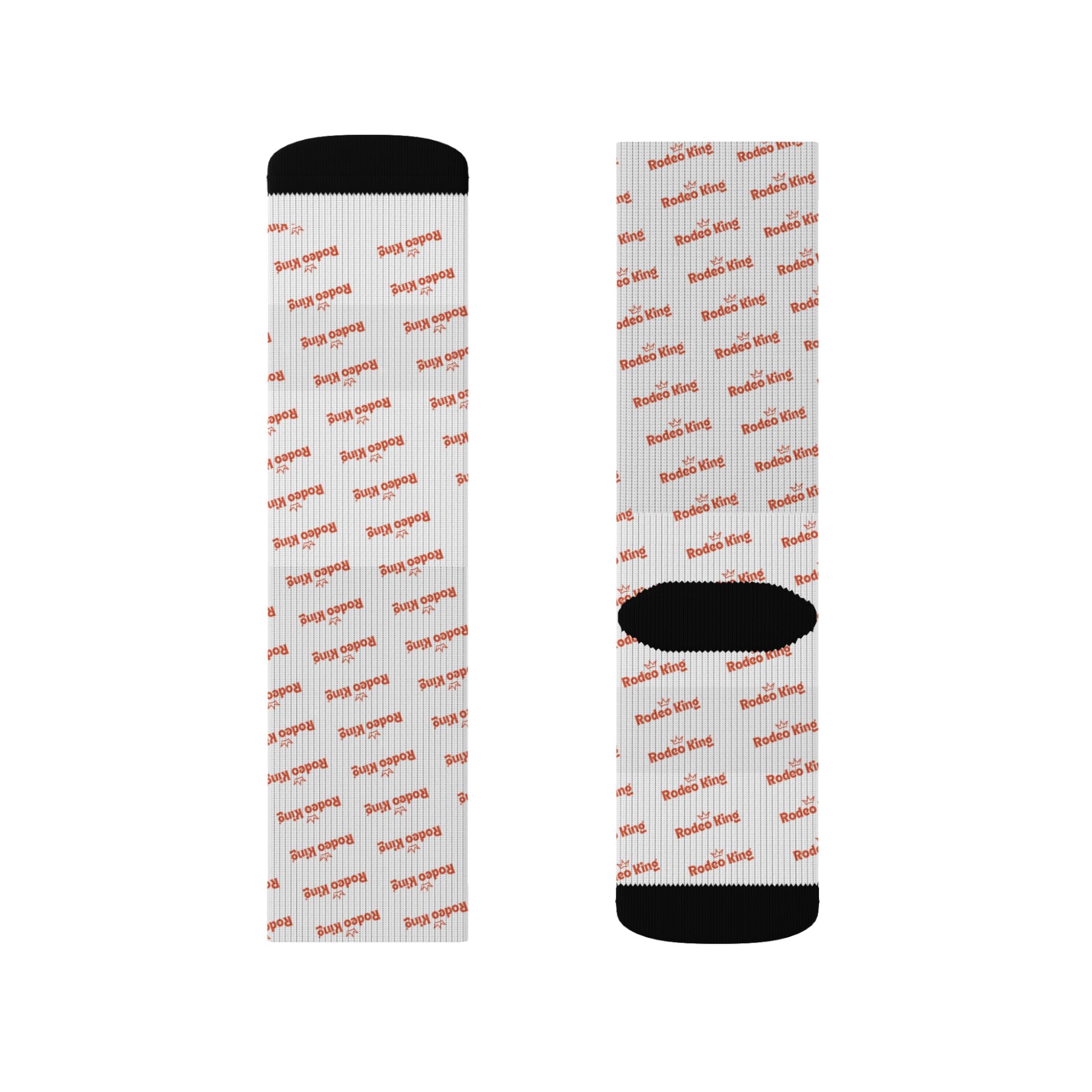 Abstract Coral Dash Sublimation Socks — Lightweight All-Over Print Crew Socks