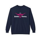 Rodeo Kween Crewneck Sweatshirt — Pink Longhorn Logo Western Cowgirl Pullover