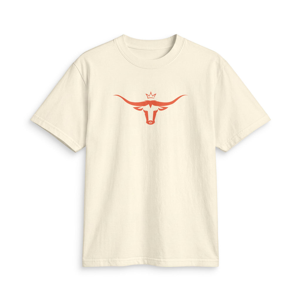Longhorn Logo T-Shirt — Minimal Western Graphic Tee