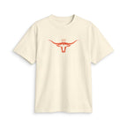 Longhorn Logo T-Shirt — Minimal Western Graphic Tee