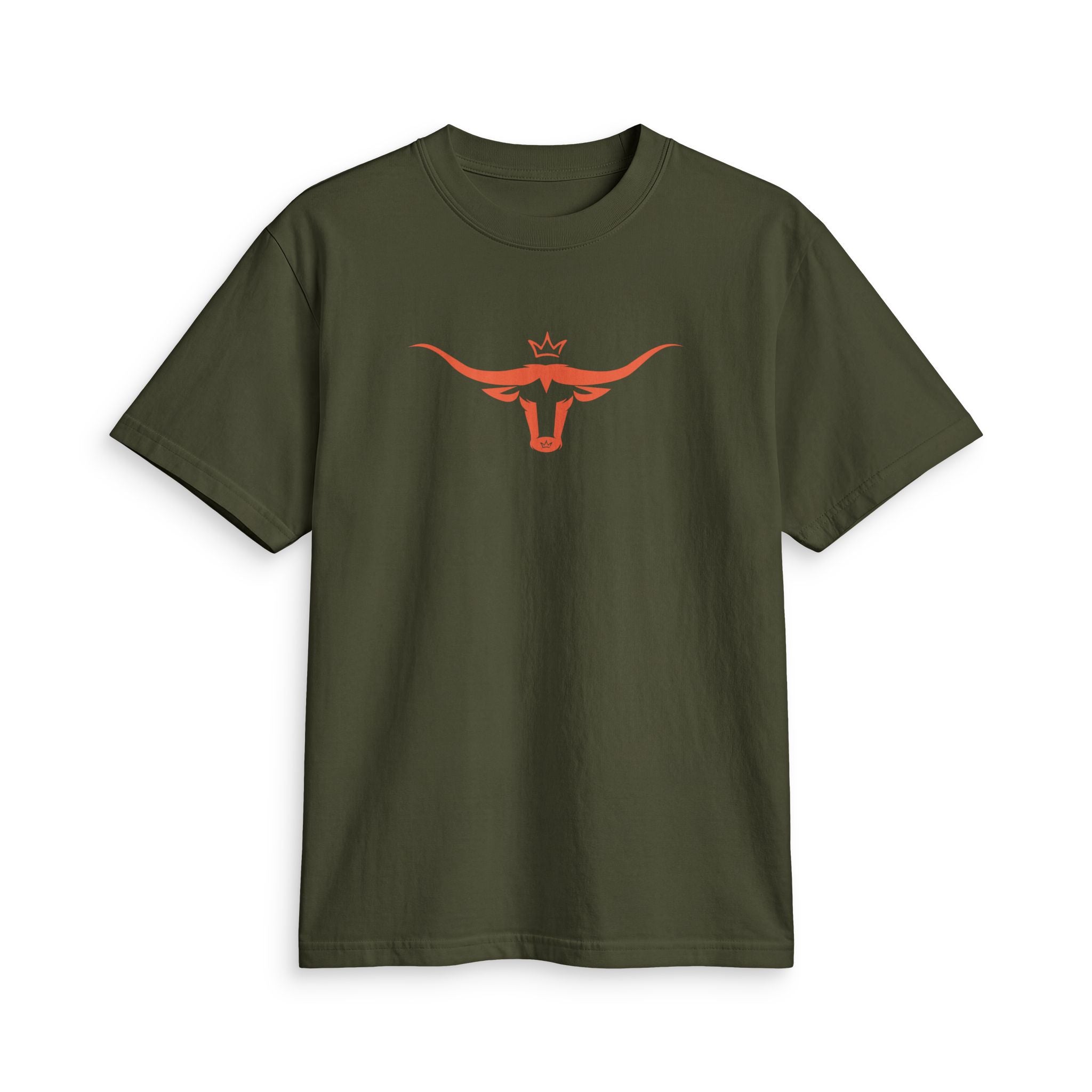 Longhorn Logo T-Shirt — Minimal Western Graphic Tee