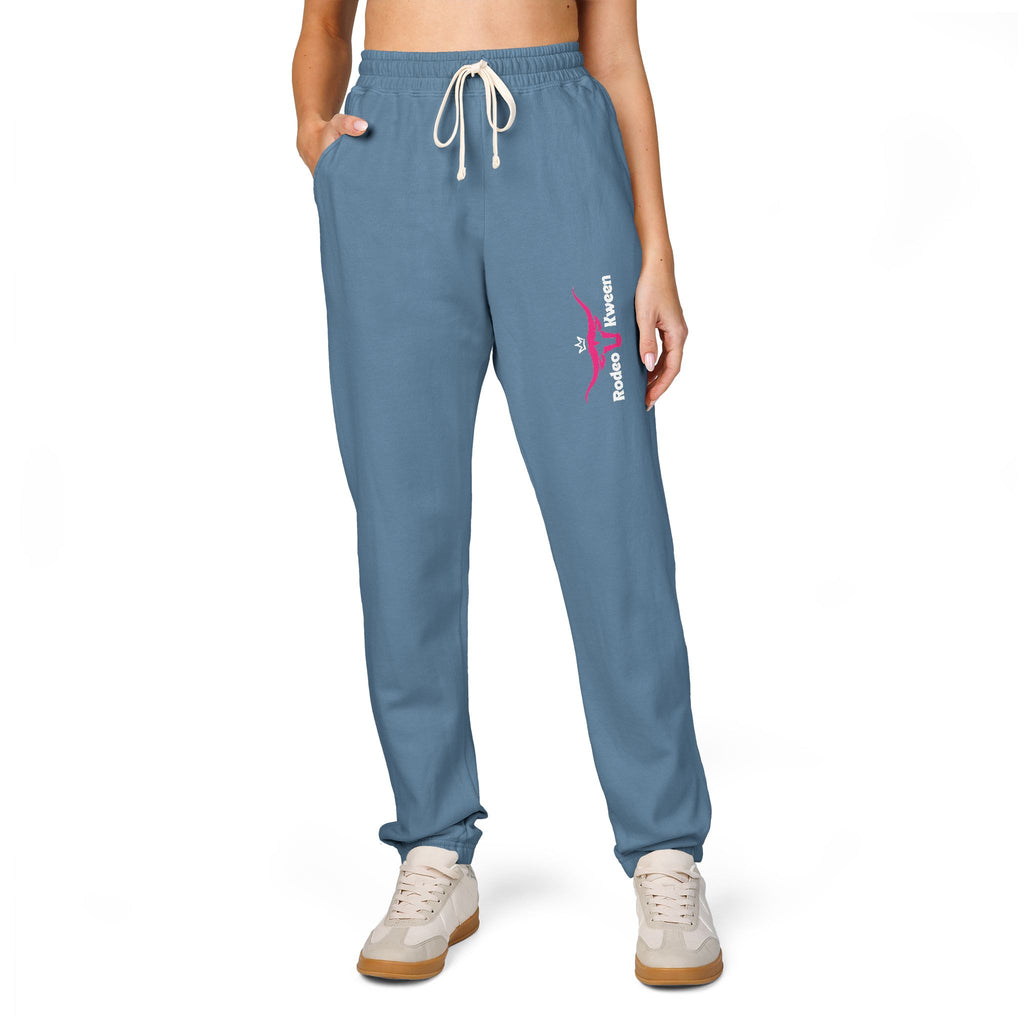 Skull & Roses Sweatpants — Dark Grey Graphic Joggers