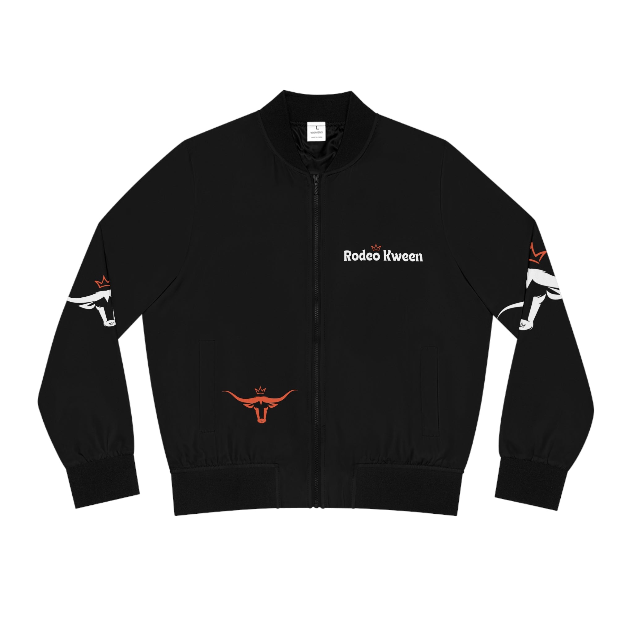 Rodeo Kween Bomber Jacket — Women's Western Cowgirl Jacket
