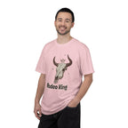 Rodeo King T-Shirt — Western Bull Skull Graphic Tee