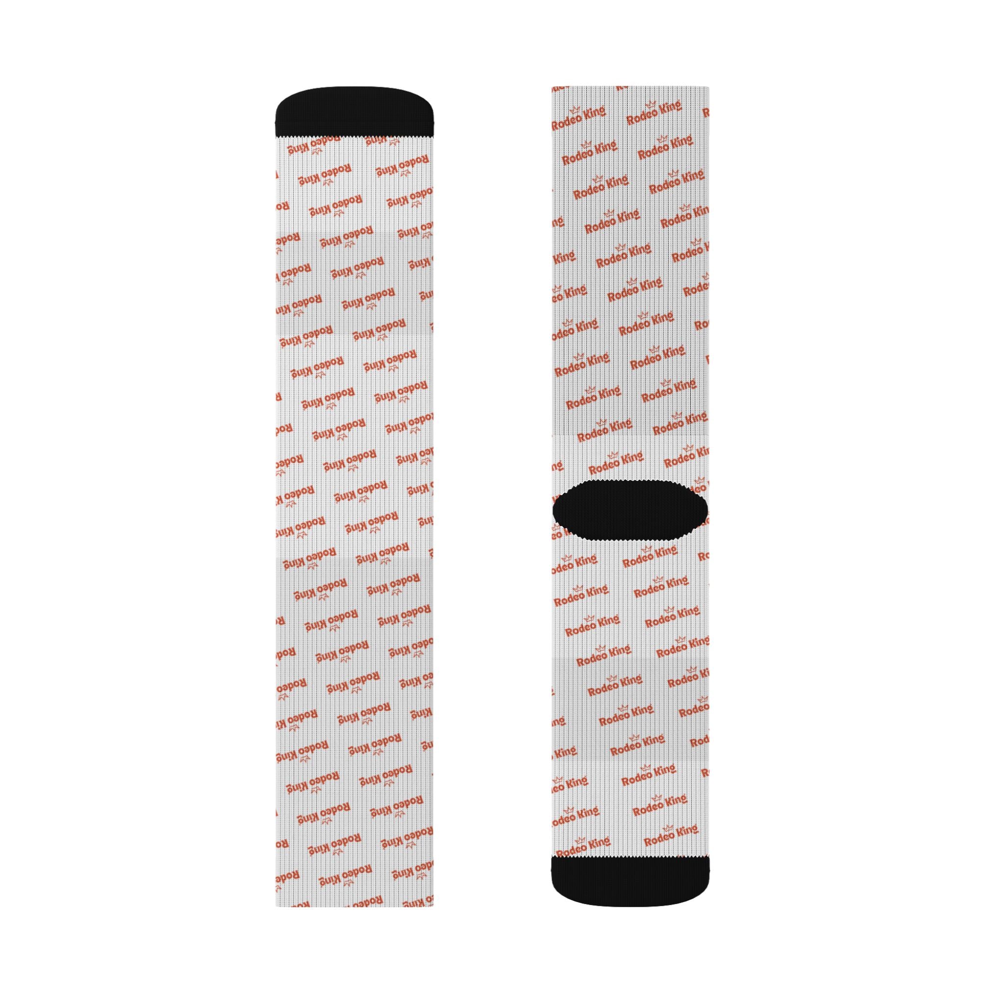 Abstract Coral Dash Sublimation Socks — Lightweight All-Over Print Crew Socks