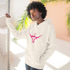 Three-Panel Fleece Hoodie