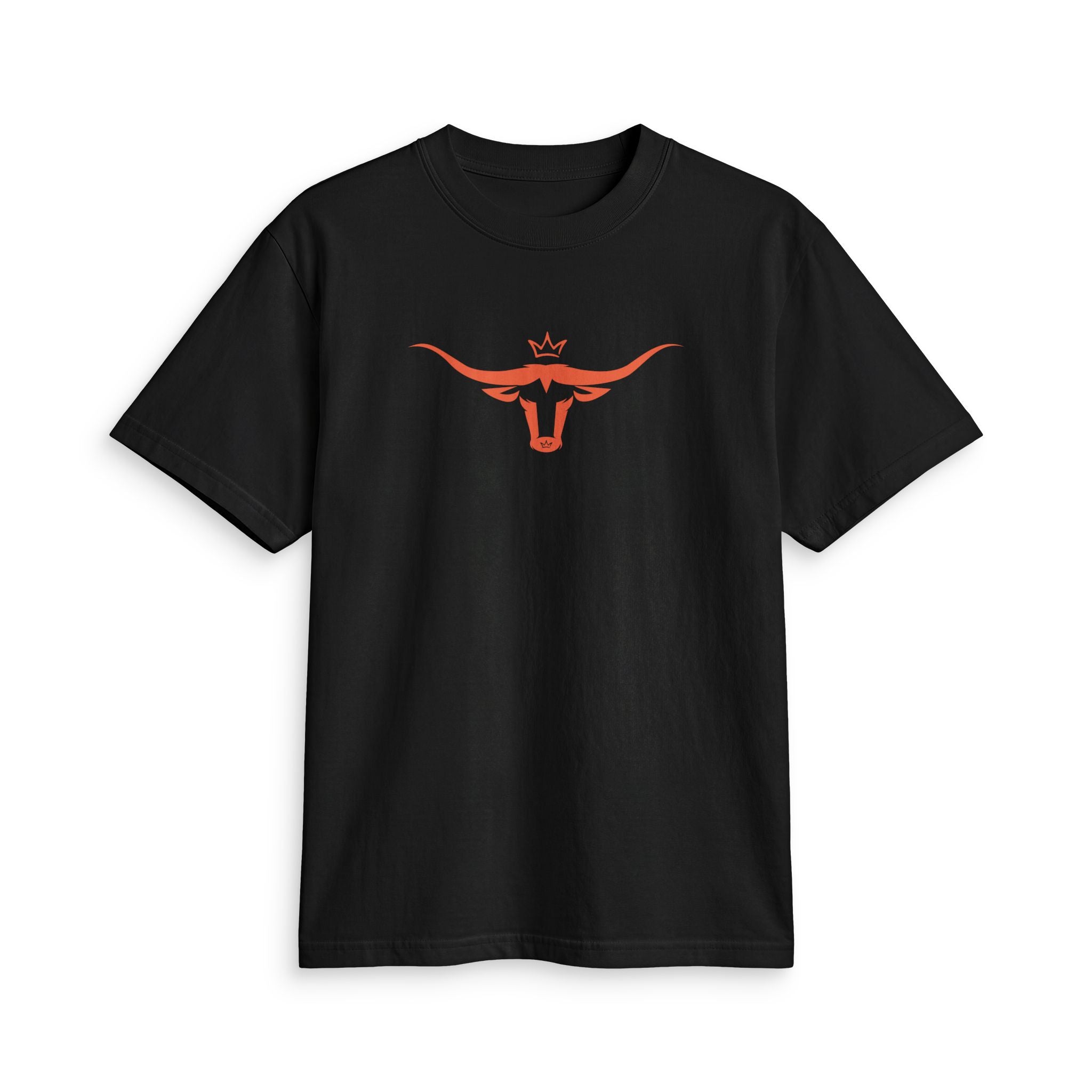 Longhorn Logo T-Shirt — Minimal Western Graphic Tee