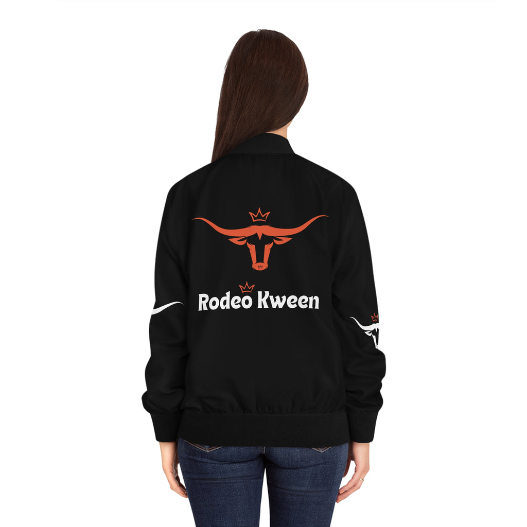 Rodeo Kween Bomber Jacket — Women's Western Cowgirl Jacket