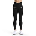 Rodeo Kween Yoga Leggings with Subtle Bird & Script Accent — High-Waist Women’s Activewear