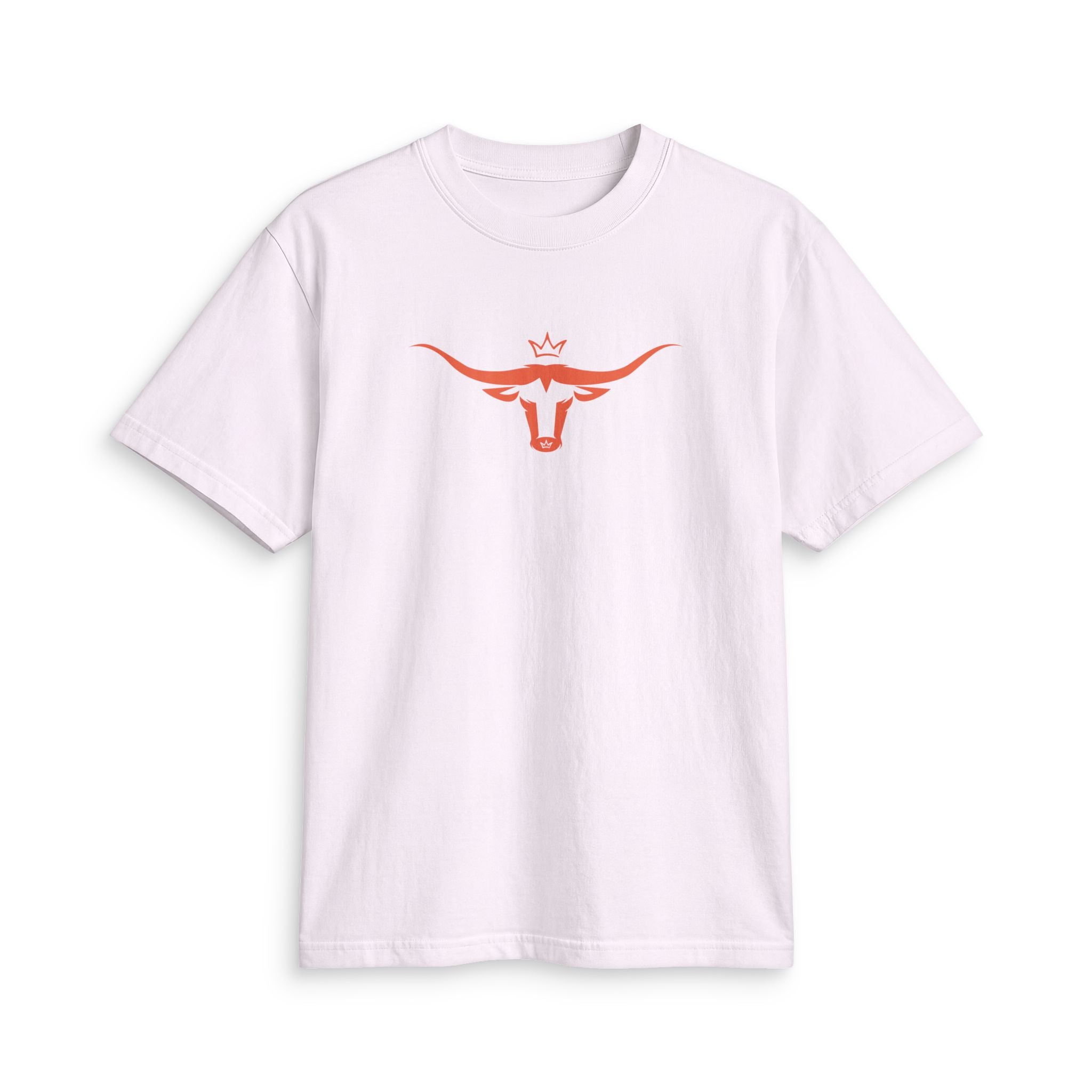Longhorn Logo T-Shirt — Minimal Western Graphic Tee