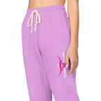 Skull & Roses Sweatpants — Dark Grey Graphic Joggers