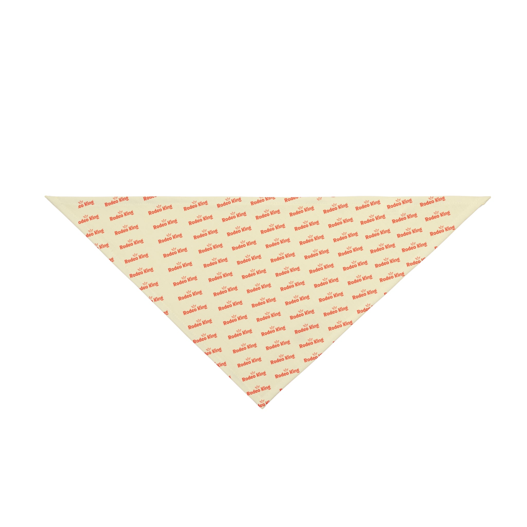 Pet Bandana — Repeating 'wild child' Script Print, Lightweight Triangle Scarf for Dogs & Cats