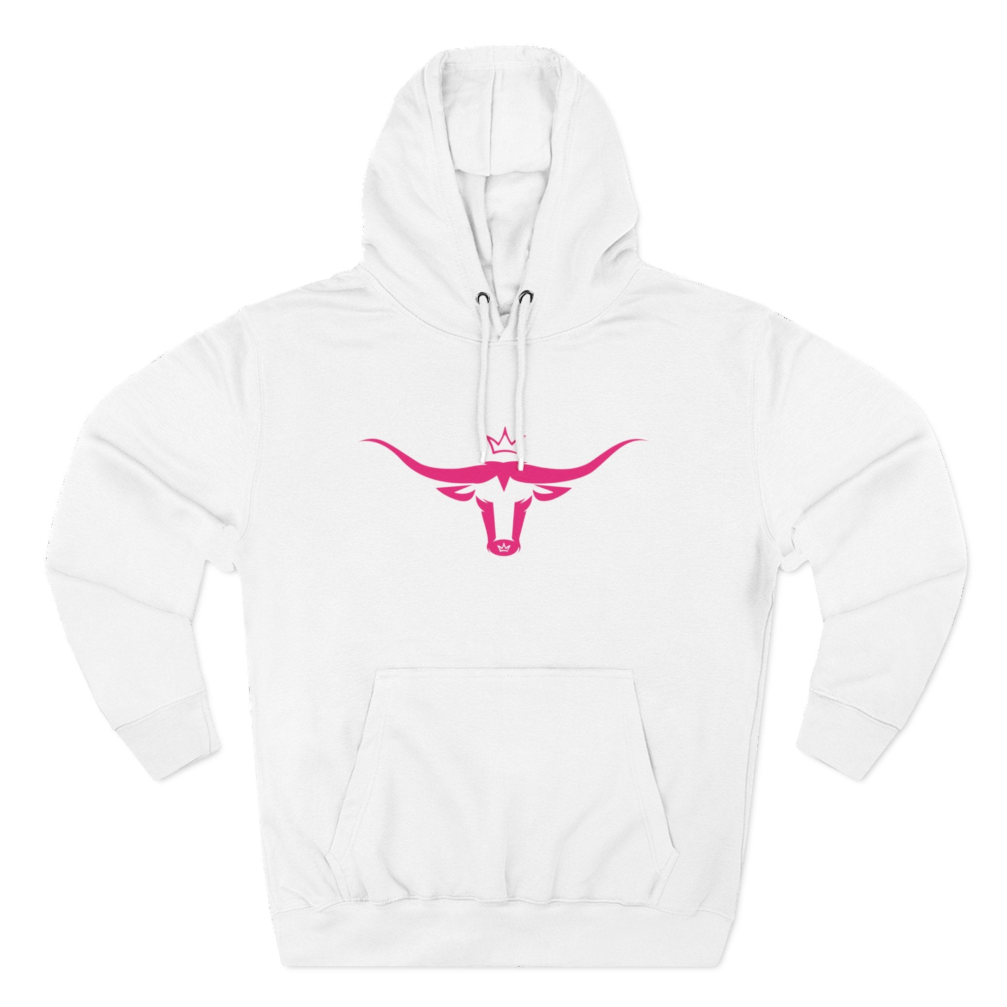 Three-Panel Fleece Hoodie