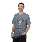 Rodeo King T-Shirt — Western Bull Skull Graphic Tee