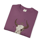 Rodeo King T-Shirt — Western Bull Skull Graphic Tee