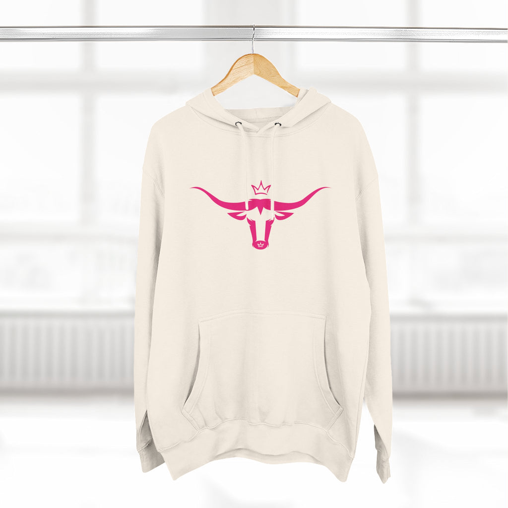 Three-Panel Fleece Hoodie