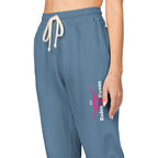 Skull & Roses Sweatpants — Dark Grey Graphic Joggers