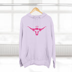 Three-Panel Fleece Hoodie