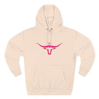 Three-Panel Fleece Hoodie