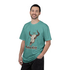 Rodeo King T-Shirt — Western Bull Skull Graphic Tee