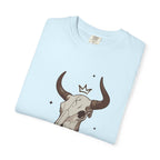 Rodeo King T-Shirt — Western Bull Skull Graphic Tee