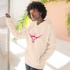 Three-Panel Fleece Hoodie