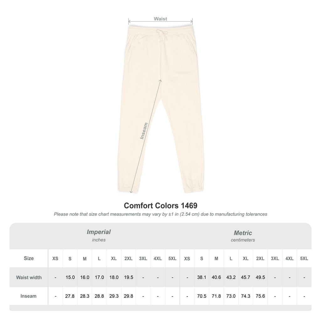Cozy 'Looking Good' Garment-Dyed Fleece Sweatpants
