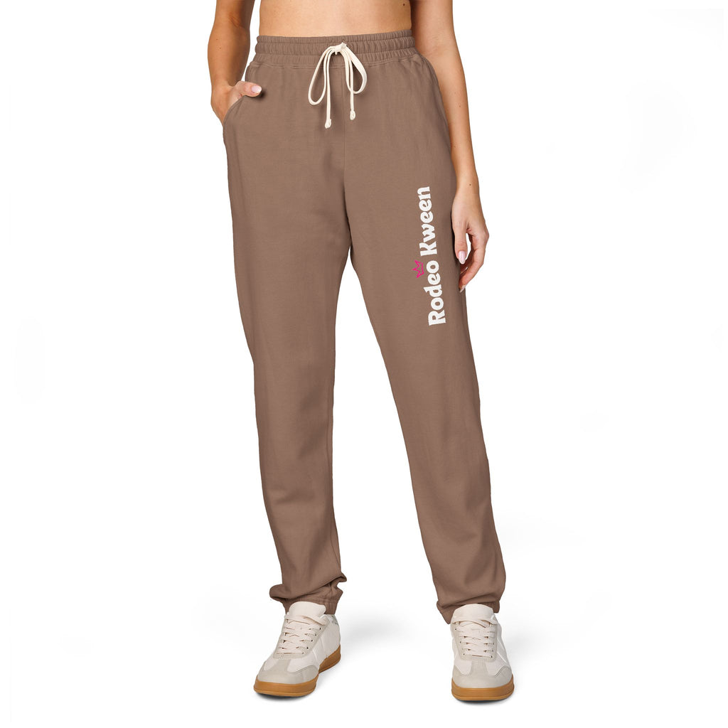 Cozy 'Looking Good' Garment-Dyed Fleece Sweatpants