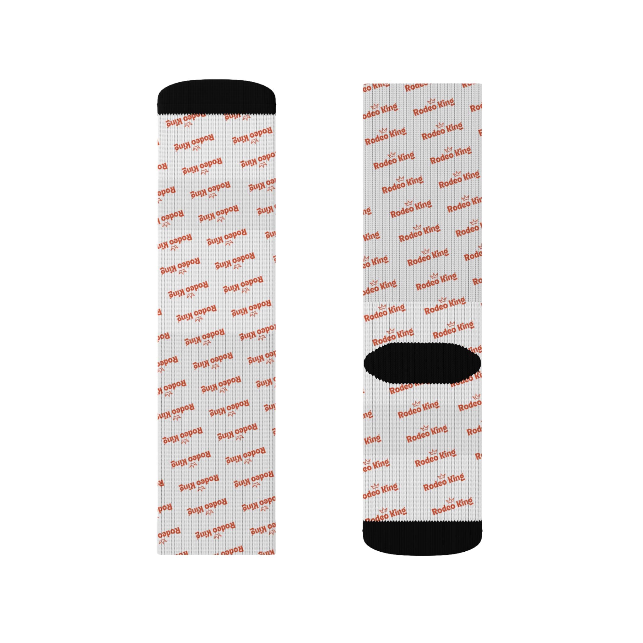 Abstract Coral Dash Sublimation Socks — Lightweight All-Over Print Crew Socks